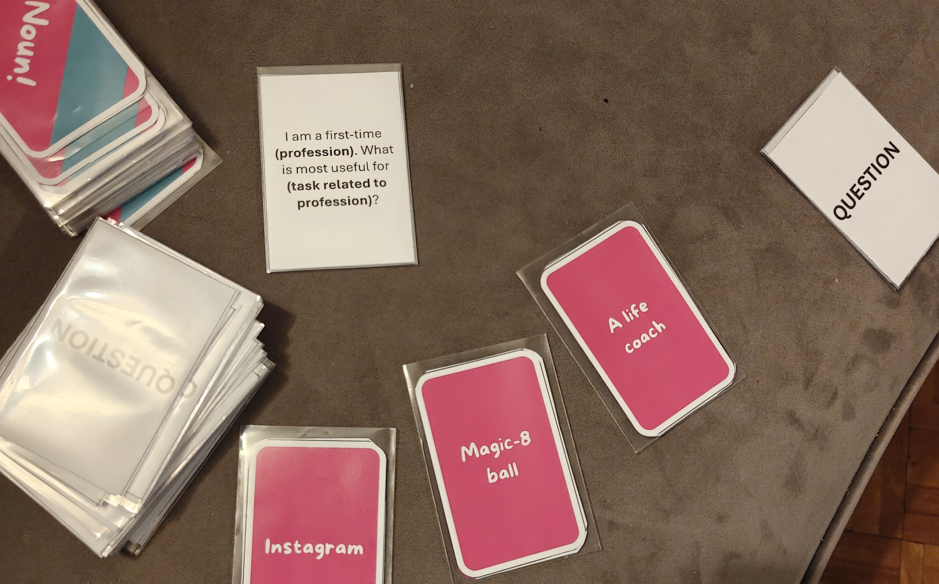 100% Disagree card game