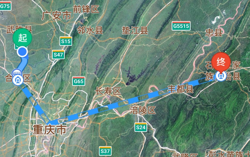 Baidu Maps navigation in China