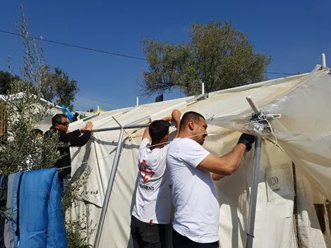 Replacing tarps of older tents