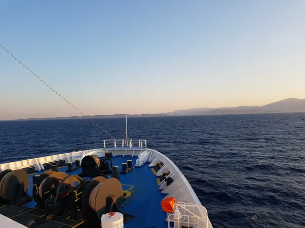 Ferry to Athens