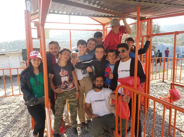 Resident volunteers group photo